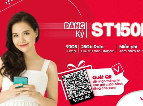 Các gói 150k có 90Gb data Viettel mới 2024