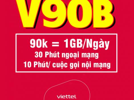 Hướng dẫn đăng ký gói cước V90B Viettel