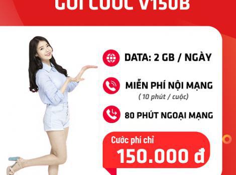 Gói cước combo Viettel 150k/ tháng dành cho thuê bao trả trước