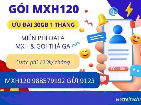 Lướt mạng xã hội không giới hạn chỉ 120k/tháng 
