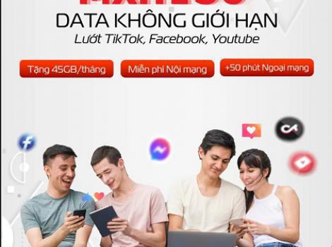 Lướt mạng xã hội không giới hạn chỉ 150k/tháng 