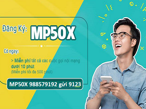 Gọi nội mạng MP50X chỉ 50k 1 tháng