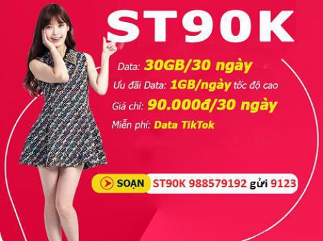 Truy cập internet với gói cước siêu tốc độ mạng ST90K Viettel