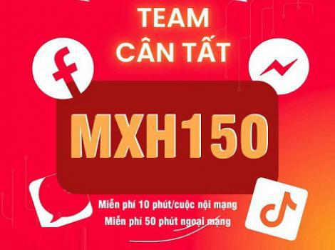 Gói cước mạng xã hội Viettel truy cập Fb, Tiktok, Youtube không giới hạn- gói cước 150K
