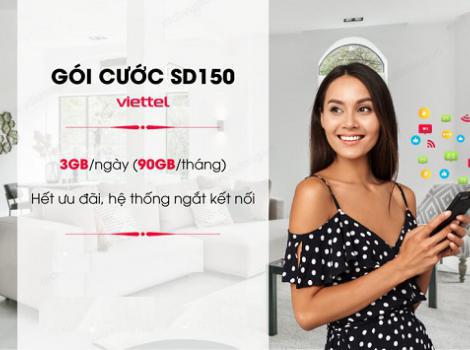 Đăng ký gói cước 4G 90Gb data tốc độ cao - gói cước 150K 1 tháng