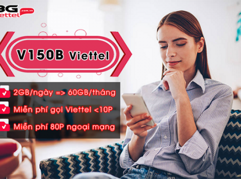 Khám Phá Gói combo ưu đãi data + cước gọi thoại chỉ với cước phí 150.000đ 1 tháng