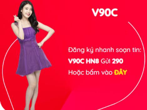 Gọi nội ngoại mạng thả ga với gói cước V90C Viettel