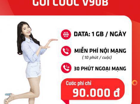 Thoải Mái Gọi Thoại Và Data Với V90B Viettel Chỉ 90K / Tháng
