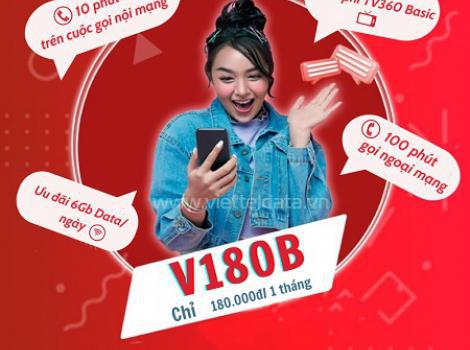 Đăng Ký Ngay V180B Viettel Lướt Web Thả Ga, Gọi Thoại Thoải Mái