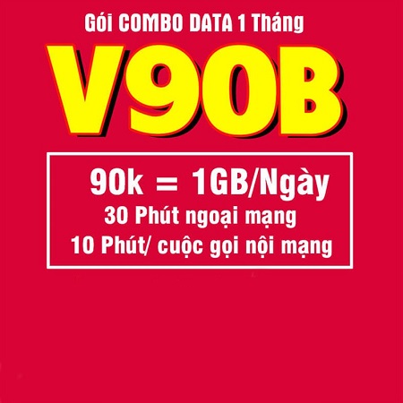 Gói cước 90K Viettel miễn phí gọi nội ngoại mạng Viettel trong 30 ngày