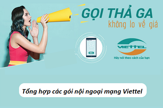 Gói cước nội ngoại mạng Viettel giá rẻ