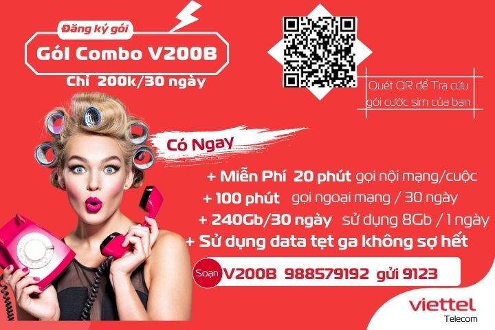 Gói V200B Viettel