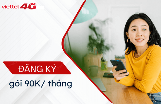 Gói cước combo Viettel 90k/ tháng