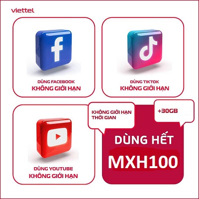 Gói cước MXH100 Viettel
