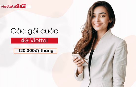 Gói cước combo Viettel 120k/ tháng