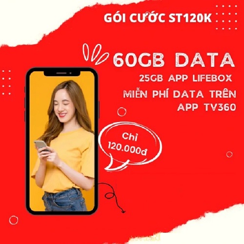 Truy cập mạng không lo gián đoạn với gói 4G siêu tốc độ ST120K