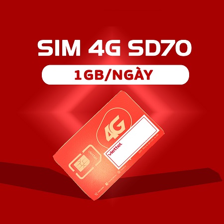Gói cước 4G 30Gb data tốc độ cao - gói cước 70K 1 tháng